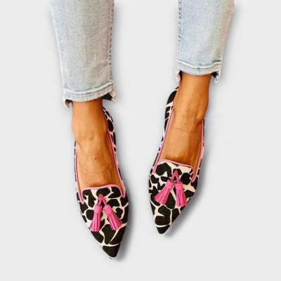 Julia - Mocassins en Suède Élégants