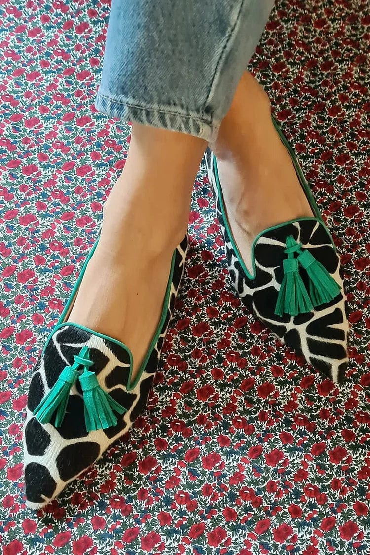 Julia - Mocassins en Suède Élégants