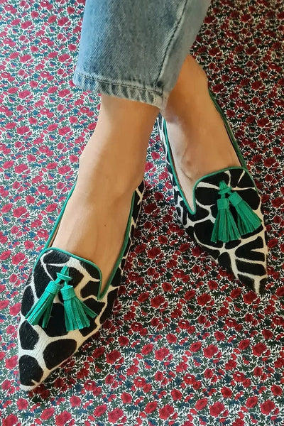 Julia - Mocassins en Suède Élégants