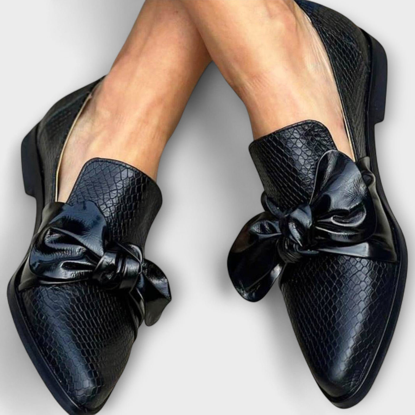 Claudia - Mocassin avec Détail de Nœud