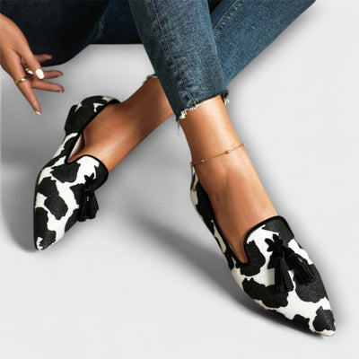 Julia - Mocassins en Suède Élégants