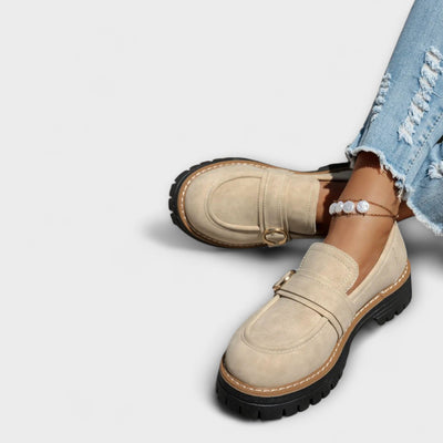 Lora – Mocassins Décontractés à Bout Rond