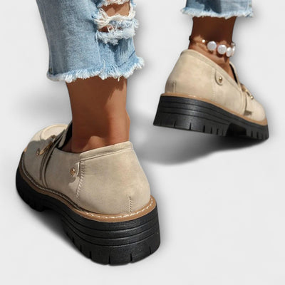 Lora – Mocassins Décontractés à Bout Rond