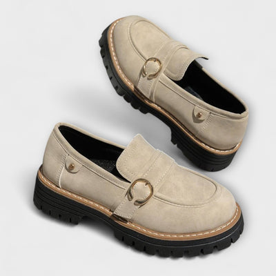 Lora – Mocassins Décontractés à Bout Rond