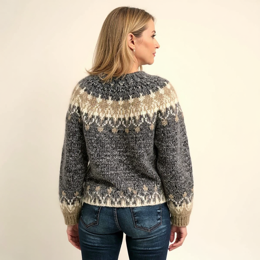 Samantha - Tricot Islandais Intemporel