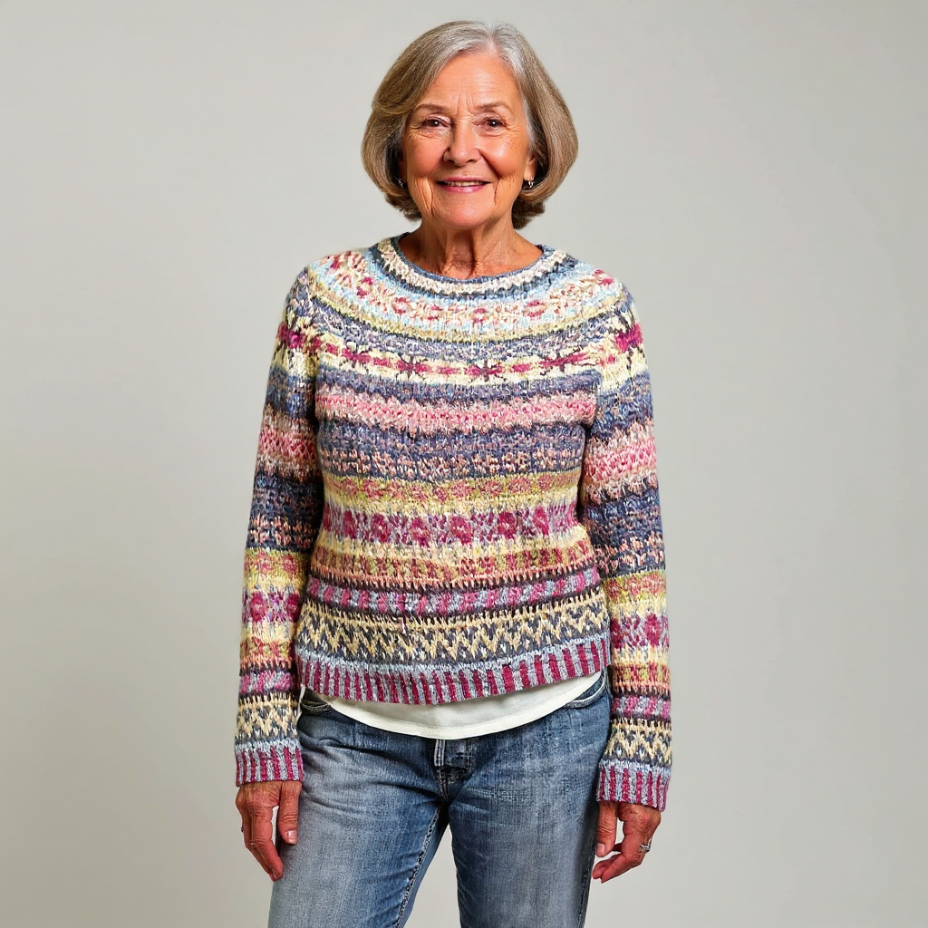 Zoey - Tricot Islandais Intemporel