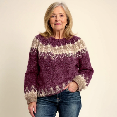 Samantha - Tricot Islandais Intemporel