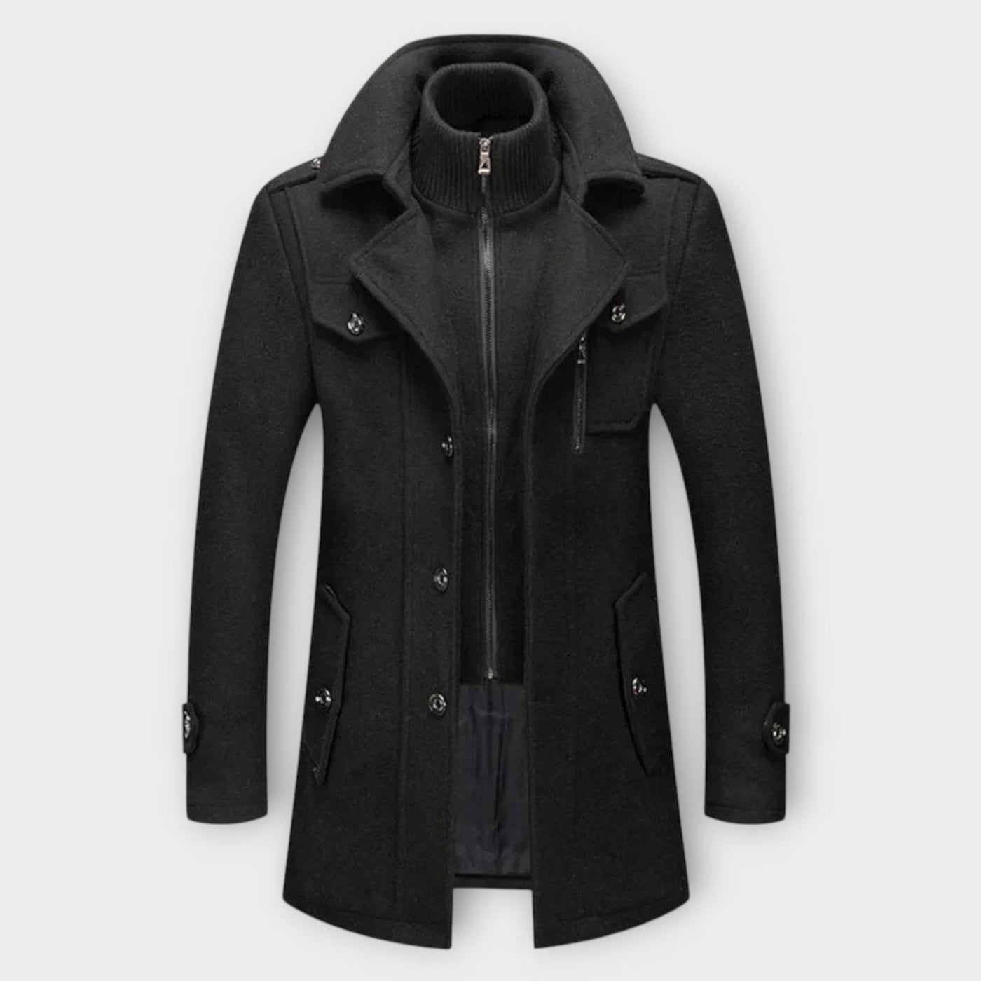 Everdine – Veste d'Hiver à Double Couche