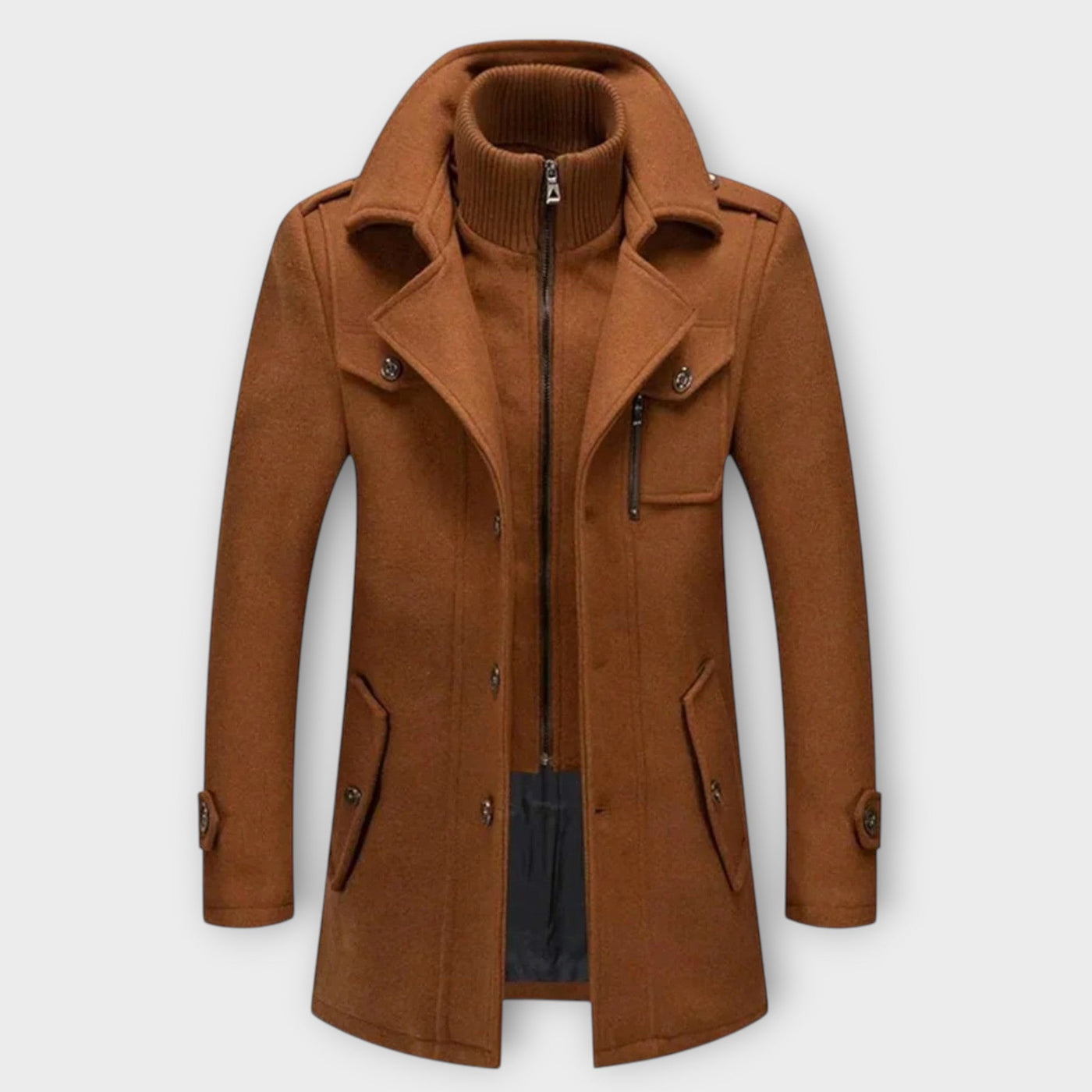 Everdine – Veste d'Hiver à Double Couche